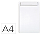 PORTA NOTAS MAUL GO DIN A4 PLASTICO RECICLADO COM PINCA COR BRANCO