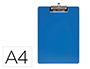 PORTA NOTAS MAUL FLEXX DIN A4 POLIPROPILENO COM PINCA COR AZUL