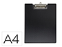PORTA NOTAS MAUL FLEXX DIN A4 POLIPROPILENO COM PINCA COR PRETO