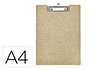 PORTA NOTAS MAUL BALANCE DIN A4 CARTAO REFORCADO 3 MM COM PINCA COR KRAFT