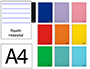 CADERNO ESPIRAL LIDERPAPEL SMART MICRO DIN A4 CAPA SUAVE 80 F 75GR PAUTADO 7 MM DUPLA MARGEM 4 FUROS CORES SORTIDAS