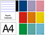 CADERNO AGRAFADO LIDERPAPEL SMART DIN A4 48 F 75GR PAUTADO COM DUPLA MARGEM CORES SORTIDAS