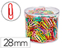 CLIPS N. 2, 28 MM CAIXA 1000 UNIDADES - CORES SORTIDAS