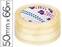 FITA ADESIVA EUROCEL POLIPROPILENO TRANSPARENTE 66 MT X 5 CM
