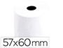 ROLO TERMICO PARA IMPRESSORA 57X60X11 MM 58 GR