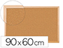 QUADRO DE CORTICA Q-CONNECT COM CAIXILHO EM MADEIRA 60 X 90 CM