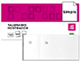 BLOCO DE TALOES 6/4 BRANCO