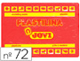 PLASTICINA JOVI 72 350 GR VERMELHO