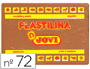 PLASTICINA JOVI 72 350 GR CASTANHO