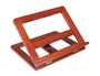 ATRIL MADEIRA. COR COGNAC, 4 POSICOES, 207 X 257 X 317 MM