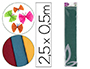 PAPEL CREPE EM CELOFANE LIDERPAPEL 50 CM X 2,5 M VERDE-ESCURO CLASSICO