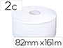 PAPEL HIGIENICO JUMBO 2 FOLHASBRANCO MANDRIL 60 MM PARA DISPENSADOR 325