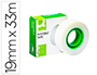 FITA ADESIVA Q-CONNECT INVISIVEL 33 MT X 19 MM