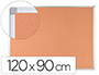 QUADRO DE CORTICA Q-CONNECT COM CAIXILHO EM ALUMINIO 120 X 90 CM
