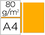 PAPEL DE COR LIDERPAPEL DIN A4 80 GR LARANJA EMBALAGEM DE 100 FOLHAS