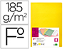 CLASSIFICADOR LIDERPAPEL EM CARTOLINA DE 180 GRS, FOLIO, AMARELO INTENSO