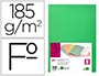 CLASSIFICADOR LIDERPAPEL EM CARTOLINA DE 180 GRS, FOLIO, VERDE INTENSO