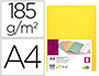 CLASSIFICADOR LIDERPAPEL EM CARTOLINA DE 180 GR DIN A4 AMARELO INTENSO