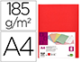 CLASSIFICADOR LIDERPAPEL EM CARTOLINA DE 180 GR DIN A4 VERMELHO INTENSO