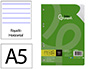 RECARGA LIDERPAPEL DIN A5 100 F 100 GR PAUTADO