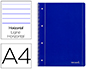 CADERNO ESPIRAL LIDERPAPEL CAPA AZUL MICRO 80 F DIN A4 PAUTADO