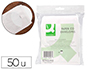 BOLSA DE PAPEL Q-CONNECT PARA CD / DVD EMBALAGEM DE 50 UNIDADES