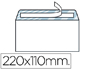 ENVELOPE LIDERPAPEL N.2 AMERICANO BRANCO 110X220 MM TIRA DE SILICONE PACK DE 500 UNIDADES