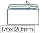 ENVELOPE LIDERPAPEL N.9 COMERCIAL NORMALIZADO BRANCO 120X176 MM TIRA DE SILICONE PACK DE 500 UNIDADES