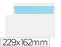 ENVELOPE LIDERPAPEL N.11 C5 BRANCO 162X229 MM TIRA DE SILICONE PACK DE 500 UNIDADES