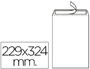 ENVELOPE LIDERPAPEL N.8 BOLSA DIN A4 C4 BRANCO 229X324 MM TIRA DE SILICONE PACK DE 250 UNIDADES