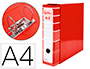 PASTA DE ARQUIVO DE ALAVANCA LIDERPAPEL FILING SYSTEM CARTAO FORRADO DIN A4 COM CAIXA VERMELHA