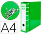 PASTA DE ARQUIVO DE ALAVANCA LIDERPAPEL FILING SYSTEM CARTAO FORRADO DIN A4 COM CAIXA VERDE