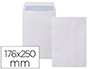 ENVELOPE LIDERPAPEL N.15 BOLSA B5 BRANCO 176X250 MM TIRA DE SILICONE PACK DE 500 UNIDADES