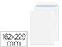 ENVELOPE LIDERPAPEL N.16 BOLSA C5 BRANCO 162X229 MM TIRA DE SILICONE PACK DE 250 UNIDADES