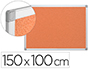 QUADRO DE CORTICA Q-CONNECT CAIXILHO DE ALUMINIO 150X100CM EXTRA CORTICA 5 MM