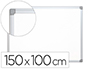 QUADRO BRANCO Q-CONNECT LACADO MAGNETICO CAIXILHO ALUMINIO 150X100 CM
