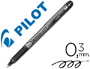 MARCADOR PILOT PONTA FINA V-5 GRIP PRETO 0.5 MM