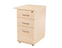 ARMARIO ROCADA COM 2 GAVETAS SERIE STORE 72X50X60 ACABAMENTO AA01 FAIA/FAIA