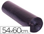 SACO DE LIXO DOMESTICO PRETO 54 X 60 CM ROLO 25 UNIDADES
