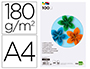 CARTOLINA LIDERPAPEL DIN A4 180 GR 10 CORES SORTIDAS PACK DE 100 UNIDADES
