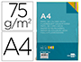 PAPEL DE COR LIDERPAPEL DIN A4 75 GR QUATRO CORES NEON SORTIDAS EMBALAGEM DE 100 FOLHAS