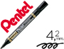 MARCADOR PENTEL N850 PERMANENTE PONTA REDONDA PRETO