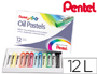 PASTEL DE OLEO PENTEL ARTS 12 CORES
