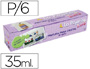 PINTURA LACA CRISTAL LA PAJARITA -SET DE 6 CORES SORTIDAS +PINCEL