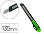 X-ATO Q-CONNECT ESTREITO DE PLASTICO LAMINA DE ACO 9 MM DE LARGURA COMPRIMENTO 135 MM BLISTER DE 1 UNIDADE