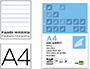 RECARGA LIDERPAPEL DIN A4 120+20 F PAUTADO 4 FUROS SEM MARGEM BANDAS 5 CORES PAPEL 70 GR