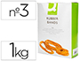 ELASTICOS Q-CONNECT 1000 GR NUMERO 3