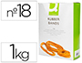 BANDAS ELASTICAS Q-CONNECT 1000 GR 180 X 16 MM NUMERO 18