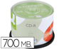 CD-R Q-CONNECT CAPACIDADE 700MB DURACAO 80MIN VELOCIDADE 52X TORRE DE 50 UNIDADES