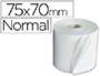 ROLO PAPEL PARA IMPRESSORA 75X70X11 MM 60 GR